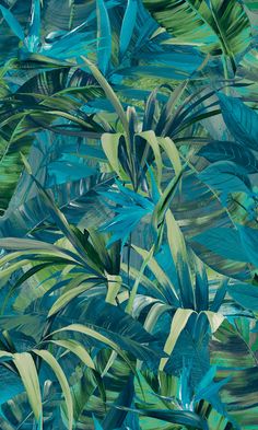 botanical wallpaper Albany Wallpaper, Jungle Painting, Hidden Forest, Paradise Flowers, Jungle Fever, Jungle Wallpaper, Tropical Wallpaper, Orange Wallpaper, Pip Studio