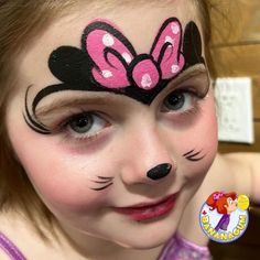 Face Painting Designs Step By Step, Princess Crown Face Paint Easy, Squid Face Paint, Mini Mouse Face Painting For Kids, Face Painting Characters, Baby Shark Face Paint, Toddler Face Painting Ideas, Clown Face Paint Kids Easy, Taylor Swift Face Paint Ideas