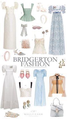 Dresses Pastel, Regency Dresses, Casual Attire For Women, Pastel Design