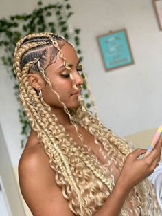 Cute Box Braids, Braids Ideas, Goddess Hairstyles, Pretty Braided Hairstyles, Prom Hairstyles, Box Braids Hairstyles