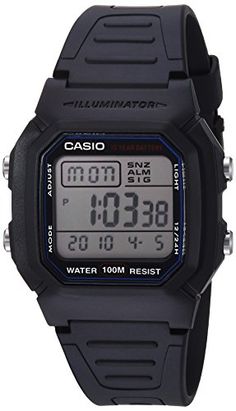 Casio Men's W800H-1AV Classic Sport Watch with Black Band... https://amzn.to/2MmAy7X Casio Quartz, Casio Digital, Casio Vintage, Digital Sports Watches, Classic Watches, G Shock, Watch Model