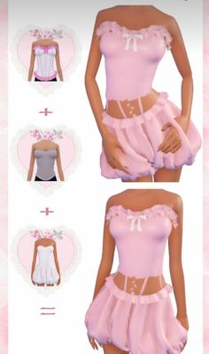 Hack Dress, Layering Hacks, Corset Layering, Layer Clothes, Dti Ideas, Female Avatar, Cute App