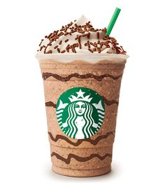 a starbucks drink with whipped cream and sprinkles