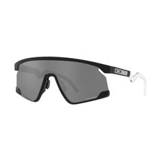 Oakley� BXTR OO9280 Prizm� Grey Sunglasses pay homage to Baxter Street, a popular skate spot in Los Angeles where style and authenticity are always on display. These sunglasses boast a modernized trigger stem inspired by Oakley Razor Blade sunglasses. Plant-based BiO-Matter� frames are supplemented with metal material in homage to the prototype for the first Oakley sunglasses, which were made from a goggle lens and wire coat hanger! Unobtainium� nose pad and rubberized temple tips ensure a Three-Point Fit. A Plutonite� polycarbonate lens filters 100% of all UVA/UVB/UVC and harmful blue light. Prizm technology helps fine-tune your vision for specific sports and environments by maximizing contrast and enhancing visibility. Part of the Prizm Grey family, the lens color choices give a more nat Functional Black Shield Sunglasses For Streetwear, Black Shield Sunglasses With Mirrored Lenses For Outdoor Activities, Modern Black Shield Sunglasses For Outdoor Activities, Modern Black Shield Sunglasses For Outdoor, Modern Black Sunglasses For Protection, Black Anti-reflective Shield Sunglasses For Streetwear, Black Anti-reflective Shield Sunglasses For Cycling, Modern Black Shield Sunglasses For Cycling, Black Anti-reflective Sunglasses For Cycling