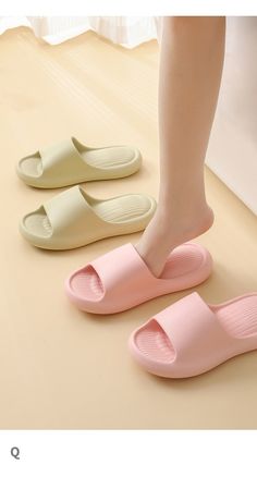 Experience ultimate comfort with our Soft Solid Shallow House Slides for Women. Crafted with a soft and durable material. our slides provide both style and functionality. Perfect for everyday wear. these slides offer maximum comfort and support for your feet. Upgrade your footwear game with our must-have slides. How to Choose the Right Size: 1. Measure your foot length while standing. parallel to your other foot.2. Select the size based on the measured length. Note: Our shoes may have international sizing.3. For wide feet. opt for a larger size for comfort.4. Avoid measuring the insole length as it differs from actual foot length. SPECIFICATIONS With Platforms: Yes Upper Material: EVA Style: LEISURE Shoe Type: Slides Season: Summer Platform Height: 0-3cm Pattern Type: Solid Outsole Materia Non-slip Synthetic Slippers, Non-slip Solid Synthetic Slippers, Comfortable Non-slip Sandals, Comfortable Non-slip Foam Sandals, Comfortable Non-slip Slides With Round Toe, Non-slip Solid Color Slip-on Slippers, Comfortable Open Toe Foam Slippers, Non-slip Flat Slides, Comfortable Non-slip Slides