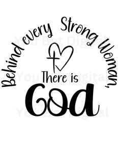 a black and white image with the words, be kind of strong there is god