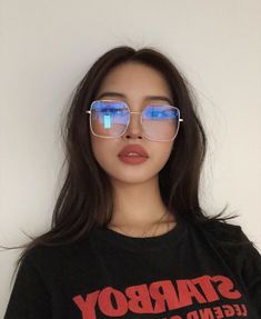 Asian Glasses, Big Glasses, Mode Ulzzang