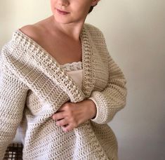 Hand Knit Cardigan, Oversize Cardigan, Warm Cardigan, Cardigan Oversized, Cardigan Beige, Cardigan Crochet, Crochet Coat, Sweater Crochet, Chunky Cardigan