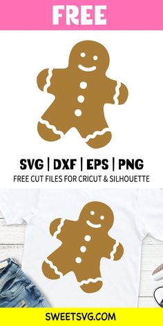 a t - shirt with a ginger on it and the words svg dxf eps