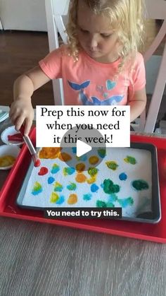 Kristina Buskirk | Toddler Approved on Instagram: "You need to try this! 🎨🖌️🙌

Grab a baking pan or container and prep this tonight or tomorrow to pull out when you need it this week! 

SAVE THIS IDEA and tag a friend! 

Painting on ice is such a unique experience! 

HOW TO PREP:
Fill a small baking pan or small container with water. Mix in a few tablespoons of baking soda. Freeze overnight.

Now you’re ready to paint! The ice surface has such a cool texture and look about it.

PRO TIP: Rinse off your painting with some cold water and repeat! It’s fun to reuse this painting surface again and again until it melts. 

Have you ever painted on a sheet of ice like this before?

Save this post so you remember to try this activity! Tag a friend who might need this this week!

Want to try more Winter Ideas For Kids, Cartoon Crafts, Frozen Painting, Seasons Preschool, Ice Painting, Wacky Wednesday, Indoor Activities For Toddlers, Toddler Class, Creative Table