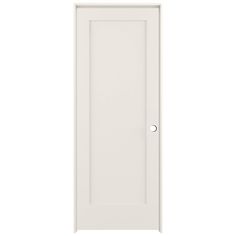 Shaker interior stile and rail pine doors are beautifully crafted and made of solid pine. Available in many styles and finishes, these decorative interior doors will enhance any design scheme and are fashioned for timeless style and long-lasting durability. RELIABILT 32-in x 80-in Solid Core 1-panel Square Left Hand Smooth Primed Pine Wood Flat Jamb Single Prehung Interior Door in White | LO773223 Shaker Interior Doors, Shaker Interior, Solid Wood Interior Door, Craftsman Door, Inside Doors, Prehung Interior Doors, Pine Doors, Victorian Door, Contemporary Doors