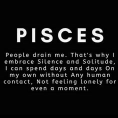 a black and white photo with the words pisces written in bold font on it