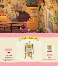 the animal crossing game is being played on nintendo wii, and it's very cute