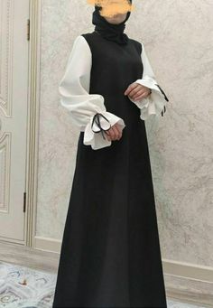 Mode Hijabi, Hijabi Fashion Casual, Modest Dresses Casual, Modesty Fashion, Muslim Fashion Dress