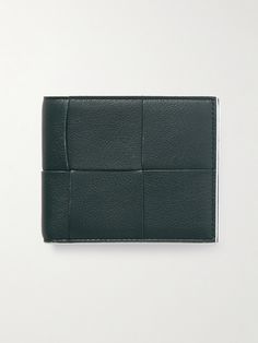 Bottega Veneta doesn't just use the intrecciato weave because it looks cool, this time-honoured technique strengthens the leather, ensuring pieces like this billfold wallet last a long time. It's been crafted in Italy and reinforced along the edges. It comes in a presentation box, so it will make a lovely gift. Luxury Rectangular Wallets With Intrecciato Weave, Designer Leather Bifold Wallet, Designer Bifold Leather Wallet, Designer Leather Wallet With Leather Lining, Luxury Leather Wallet With Intrecciato Weave, Leather Billfold, Wallet For Men, Bottega Veneta Intrecciato, Billfold Wallet