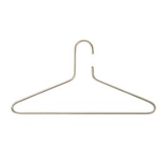 a metal hanger on a white background