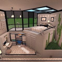 Blocksburg Room Ideas￼, House Decorating Ideas Apartments, Floor Bloxburg, Small House Layout, Story Layout, Simple Bedroom Design, Tiny House Layout, Diy House Plans, House Floor Design