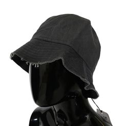 Step up your style with this gorgeous, brand new with tags bucket hat from Costume National. This elegant accessory is perfect for adding a touch of class to any outfit. Made in Italy with a sophisticated cotton blend, it’s a timeless piece for those who appreciate luxury and style. The sleek black color and subtle logo details provide a classic yet contemporary look that’s versatile for all occasions. Color: Black Material: Cotton Blend Country of origin: Italy Luxury Wide Brim Bucket Hat For Summer, Luxury Wide Brim Summer Bucket Hat, Chic Cotton Hat With Curved Brim, Chic Adjustable Cotton Hat, Chic Wide Brim Cotton Hat, Luxury Wardrobe, Wooden Watches For Men, Black Bucket Hat, Black Bucket