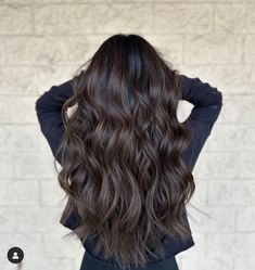 Balayage Hair Caramel, Dramatic Hair, Brown Hair Looks, Brown Hair Inspo, Brown Hair Dye, Brunette Hair With Highlights, Balayage Hair Dark