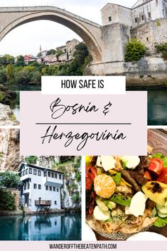 an image with the words how safe is gorni and hegegovinia