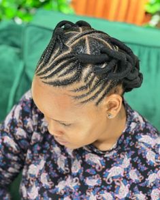 Essence Hairstyles African, Threading Hairstyles, Nigerian Hairstyles, Brazilian Wool Hairstyles, Cornrows Updo, African Threading, Latest Hair Braids, Flat Twists, Style Braids