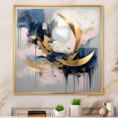 This beautiful "Golden Blue Abstract Whirls Of Serenity I" Wall art is printed on premium quality cotton canvas using the finest fade-resistant ink. We offer a versatile range to cater to your unique aesthetic preferences. The Art is stretched tautly over a sturdy wooden, giving your artwork a sleek, borderless appearance. For those who desire a touch of elegance and depth, our canvas art is the ideal choice. The canvas is delicately mounted within a floating frame, creating a striking visual co Gold Metal Wall Art, Grey Home Decor, Picture Frame Wall, Modern Wall Decor, Metal Artwork, Blue Abstract, Bedroom Wall Art, Framed Canvas Art, Modern Wall Art