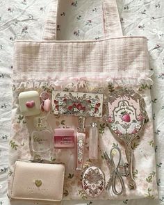 School Bag Essentials, Fancy Makeup, Princess Aesthetic, Girly Accessories