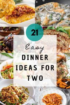 dinner ideas for two that are easy to make