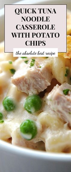 Image for Quick Tuna Noodle Casserole with Potato Chips Casserole Recipes