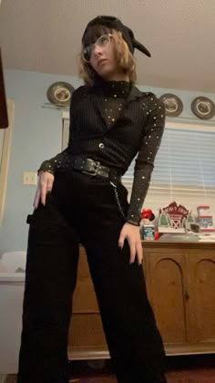 #genderenvy #nonbinary #transmasc Outfit Ideas For Nonbinary, Nonbinary Fashion Formal, Emo Nonbinary Outfits, Nonbinary Winter Outfits, Nonbinary Alt Fashion, Nonbinary Business Casual, Masc Witch Outfit, Nonbinary Outfit Ideas, Nonbinary Suit