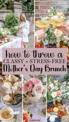 Elevate your Mother's Day celebration with our Easy Brunch Menu ideas! Impress Mom with delicious recipes and effortless hosting tips for a stress-free gathering. Explore brunch decor inspiration for a beautiful ambiance. Outdoor Mothers Day Brunch Ideas Decor, Mother’s Day Brunch Spread, Mother’s Day Lunch Decoration Ideas, Mother’s Day Lunch Salads, Mothers Day Luncheon Ideas Food, Healthy Mother's Day Brunch, Mothersday Brunch Food, Mother’s Day Brunch Table Setup, Mother Day Brunch Decorations