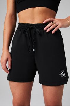 One Short 5" - Women's Fabletics black female Activewear >> Womens >> Bottoms >> Shorts regular Female Activewear, Stretch Shorts, Bottoms Shorts, Running Shorts, Active Wear For Women, Womens Bottoms, The One, Every Day, Running