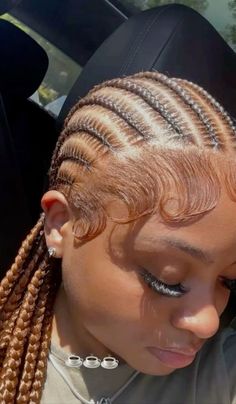 Cornrows With Edges, Feed In Braids Hairstyles, Braids Hairstyles Pictures