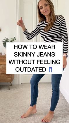 Merrick White / Style Educator | How to wear skinny jeans without feeling outdated (PART 1)…CAN WE DO IT??? Yes, I think we can!! The key to wear less trendy items is to... | Instagram