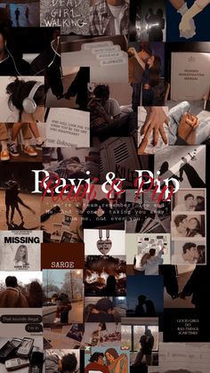 a collage of images with the words ray and pin