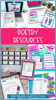 poetry resources for kids to use in the classroom