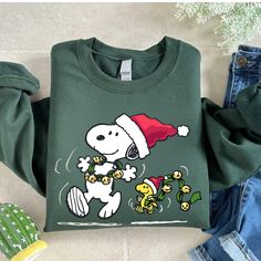 Charlie and the Snoopy Christmas Cartoon Sweatshirt  Christmas Cartoon Dog shirt  Christmas Toddler Gift T shirt  Vintage Xmas Family Shirt 1 Easy 30 day return policy Peanuts Gang Christmas, Snoopy Sweatshirt, American Hoodie, Christmas Toddler, Elsa Shirt, Toddler Christmas Gifts, Snoopy Wallpaper, Vintage Xmas, Christmas Clothes