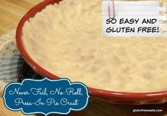 a bowl filled with oatmeal next to a sign that says, so easy and gluten free