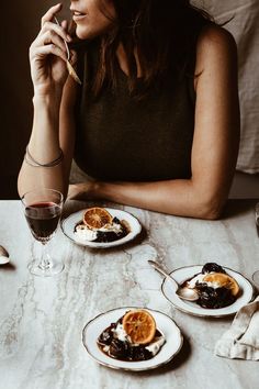 woman eating Italian stewed prunes dessert Stewed Prunes, Prune Recipes, Dreamy Desserts, Desert Ideas, Dried Plums, Scrumptious Food, Fruit Breakfast, Fall Dessert, Eating Recipes