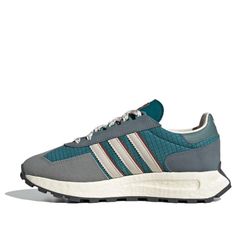 (WMNS) adidas originals Retropy E5 'Grey Legacy Teal' IG1579 Gray Three Stripes Sneakers For Streetwear, Casual Gray Sneakers With Three Stripes Branding, Adidas Gray Sneakers With Three Stripes, Adidas Gray Sneakers With Three Stripes Branding, Stylish Sneakers, Perfect Pair, Adidas Originals, Fashion Shoes, Adidas