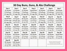 Monthly Fitness Challenge, Squishy Cheeks, Month Workout Challenge, 30 Day Ab Challenge, Challenge Fitness, 30 Day Abs, Ab Challenge, Month Workout, 30 Day Fitness