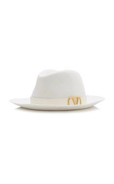 Moda Operandi, Valentino Garavani, Fedora, The White, Designer Fashion, Hats, Fashion Design, Leather, White