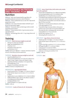 Fit Jamie Eason Recipes, Jamie Eason 12 Week, Jamie Eason Workout, Muscle Meals, Gym Schedule, Swim Workouts, Weight Training Plan, Jamie Eason, Weight Training Programs