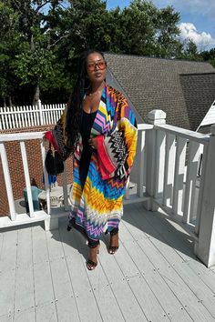 Rich Auntie at it's finest! Our fashion satin kimono can be worn as an oversized dress on it's own or cinched at the waist for a more fitted look. Flowy and colorful style definitely can make this a beach coverup or vacation look. In One Size fits most as the sleeves are open flowy and the kimonos have an open front. Size US Size One Size Multicolor Open Front Kimono For Day Out, Multicolor Summer Outerwear With Kimono Sleeves, Summer Multicolor Outerwear With Kimono Sleeves, Multicolor Outerwear With Kimono Sleeves For Summer, Fall Vacation Robe With Kimono Sleeves, Long Multicolor Outerwear For Vacation, Multicolor Long Outerwear For Vacation, Trendy Multicolor Vacation Outerwear, Beach Outerwear With Kimono Sleeves In Multicolor