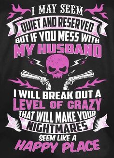 a t - shirt with the words i may seem to be married but if you mess with