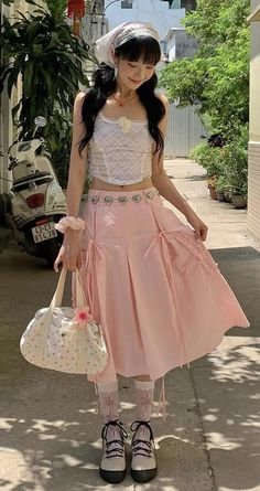 Harajuku Dress, Estilo Harajuku, Fashion D, Future Outfit, J Fashion, Pink Outfits, Really Cute Outfits, Character Outfits