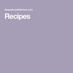 there is a purple wall with the words recipes on it