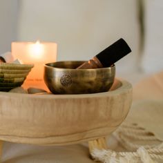 As one of the most ancient energy tools, a singing bowl is the quintessential tool for meditation, stress reduction, and holistic healing. Place this bowl in your home to awaken your energy, or gift it to a friend to pass on your wishes for their ongoing peace and joy in life. Each singing bowl comes with a mallet. 5" x 2.75" Due to their handmade nature, bowls may vary in design Healing Place, Cinnamon Oil, Best Meditation, Peace And Joy, Singing Bowl, Orange Oil, Sound Healing, Singing Bowls, Handmade Bowl