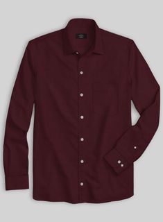 For an incredibly stylish look, our Burgundy Herringbone Cotton Shirt is the perfect dress for men seeking to make a positive impression. 
 
The herringbone pattern adds subtle texture to the shirt, while the burgundy color exudes elegance and sophistication. The perfect blend of style and comfort, this shirt can be worn to work, parties, or casual outings. 
 
 Made according to your measurements for the special you. 
 
 Pamper yourself, get this shirt made exclusively for you now! Green Tweed Suit, Tailor Made Suits, Grey Wool Suit, Burgundy Shirt, Pamper Yourself, Mens Casual Dress Outfits, Linen Suits, Dark Burgundy, Green Suit