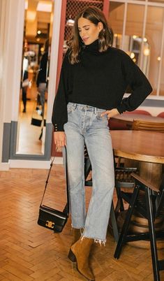 Fall Outfit Casual, Outfit With Jeans, Dinner Outfit, Adrenal Fatigue, Looks Street Style, Style Fall, Jeans Casual, Dinner Outfits